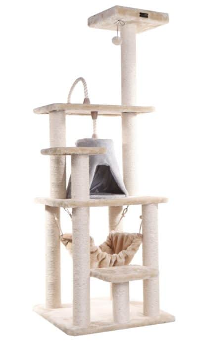 amarkat-2 best cat tree furniture with hammock