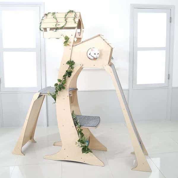Tuft + Paw Sustainable Cat Furniture Design Competition | Fluffy Kitty 