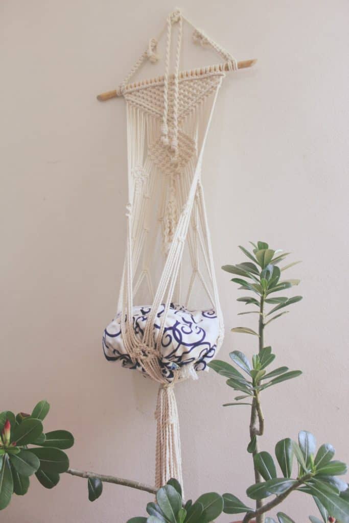 Handmade macrame cat hammocks | Meowcramé by Fluffy Kitty 