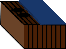 boxes with carpet