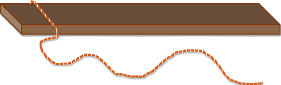 first line of rope