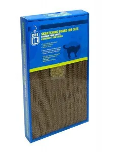 Catit scratcher with catnip