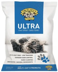 Best Cat Litter for Odor Control | Fluffy Kitty