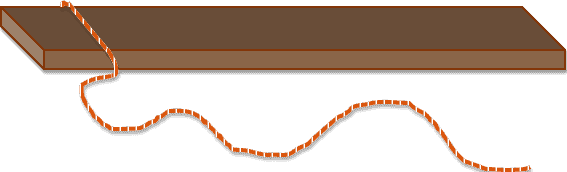 first line of rope