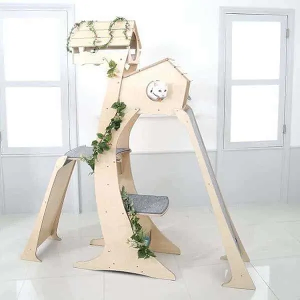 Tuft + Paw Sustainable Cat Furniture Design Competition | Fluffy Kitty 