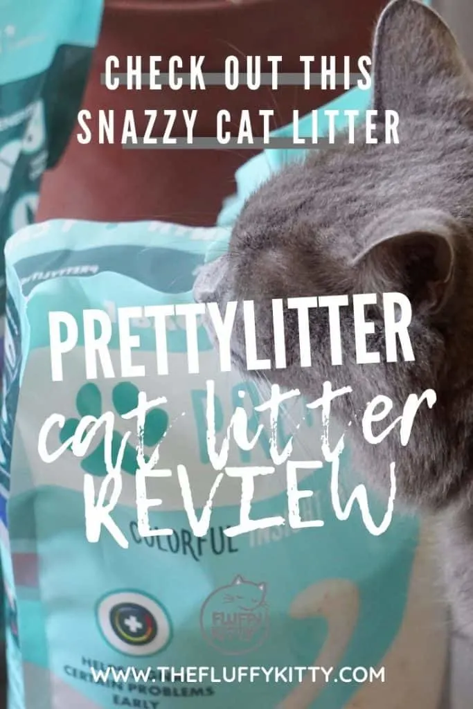 Ultimate PrettyLitter Cat Litter Review by The Fluffy Kitty www.thefluffykitty.com #cats #catlitter #catproducts #catlovers