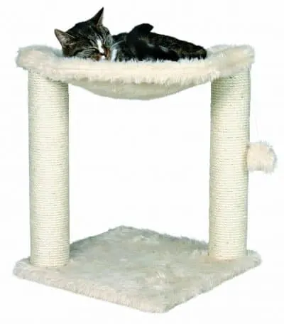 trixie small cat tree with hammock